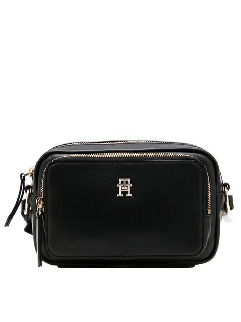 TOMMY HILFIGER SOFT UTILITY Mini Bag a tracolla black - Borse Donna