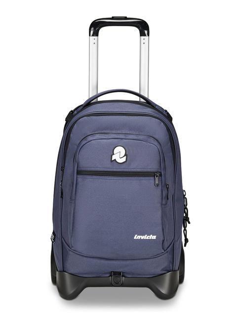 INVICTA NEW WAY NEW PLUG Plain Zaino Trolley, sganciabile MOOD INDIGO          - Zaini con carrello