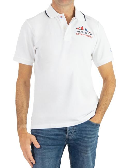 NORTH SAILS SAINT-TROPEZ Polo manica corta in cotone white - Polo Uomo