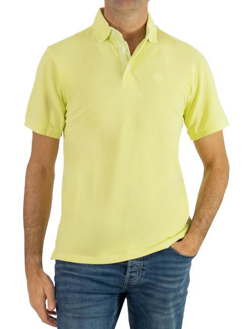 NORTH SAILS BASIC Polo manica corta in cotone light sulphur - Polo Uomo