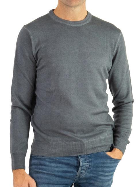 NORTH SAILS JERSEY Maglione in lana merino medium grey melange - Maglie Uomo