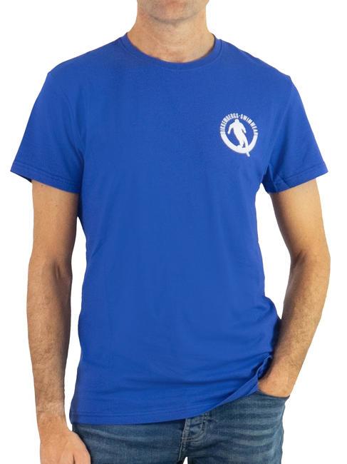 BIKKEMBERGS PUPINO  T-shirt a maniche corte clematis blue - T-shirt Uomo