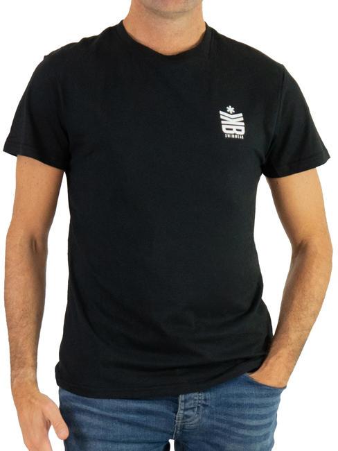 BIKKEMBERGS ICON SURF T-Shirt in cotone black - T-shirt Uomo