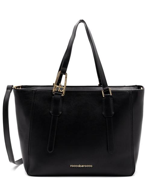 ROCCOBAROCCO GAIA  Shopping Bag con tracolla black - Borse Donna