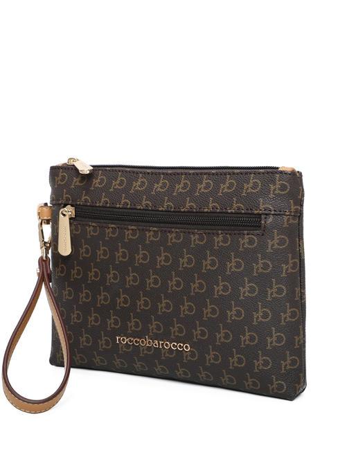 ROCCOBAROCCO MONOGRAM  Pochette a mano brown - Borse Donna