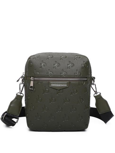 ROCCOBAROCCO MONOGRAM Embossed Tracolla army - Tracolle Uomo