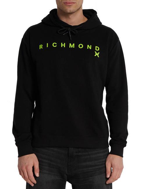 RICHMOND X LOTIMER  Felpa con cappuccio black - Felpe Uomo