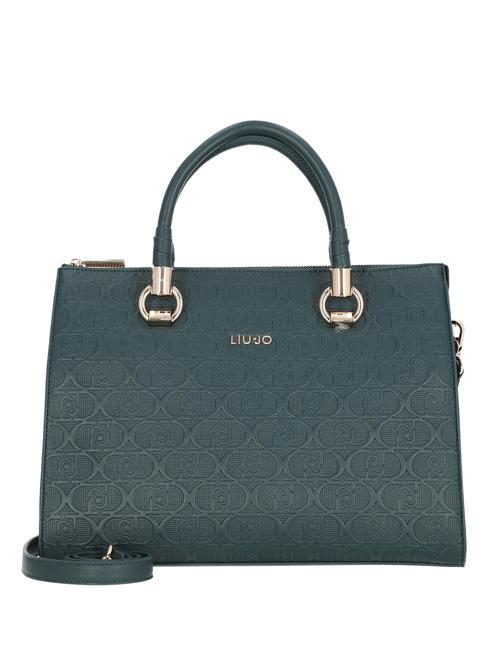 LIUJO MANHATTAN M Borsa a mano, con tracolla deep emerald - Borse Donna