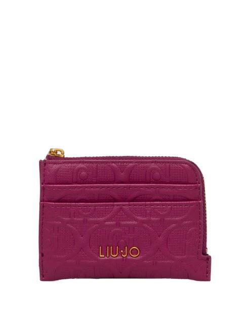 LIUJO MANHATTAN  Portacard / Portamonete  fucsia - Portafogli Donna