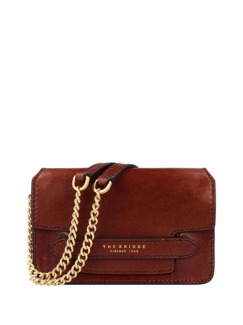 THE BRIDGE LUCREZIA Mini Bag a spalla / a tracolla MARRONE - Borse Donna