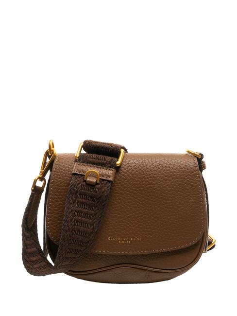 GIANNI CHIARINI CHIARA  Mini Bag a tracolla, in pelle castoro - Borse Donna