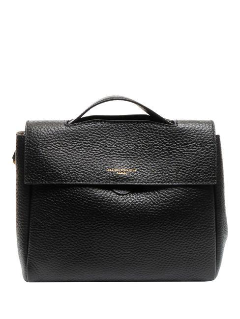 GIANNI CHIARINI CLIO  Borsa a mano, con tracolla, in pelle Nero - Borse Donna