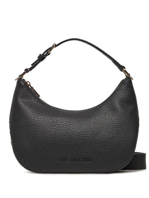 LOVE MOSCHINO HOBO Borsa a spalla, con tracolla Nero - Borse Donna