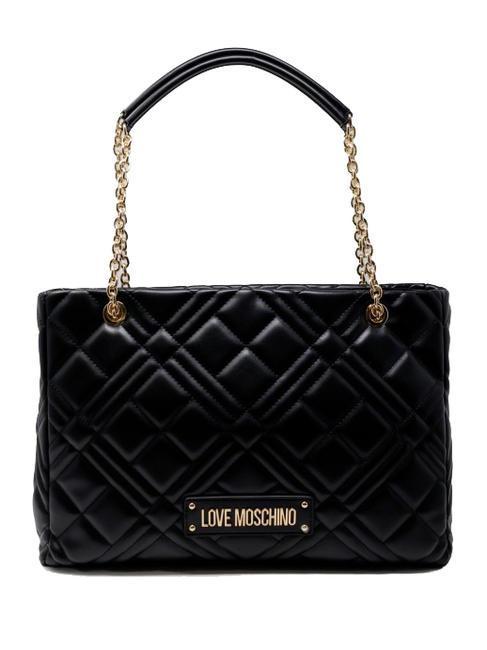 LOVE MOSCHINO QUILTED Borsa a spalla Nero - Borse Donna