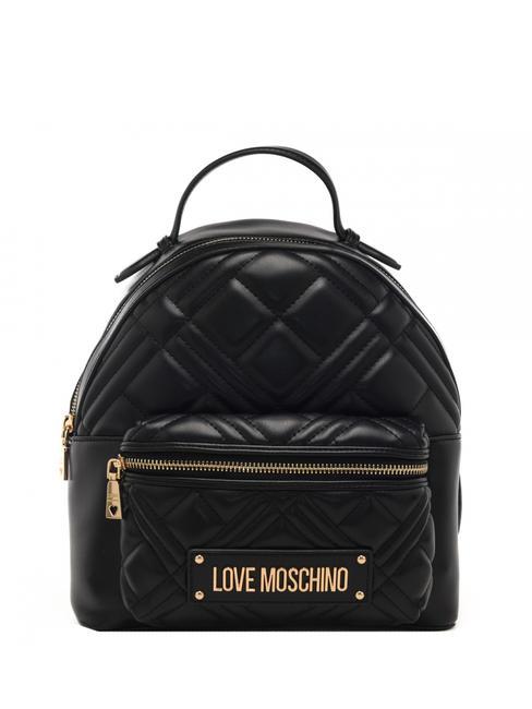 LOVE MOSCHINO QUILTED  Zainetto Donna Nero - Borse Donna