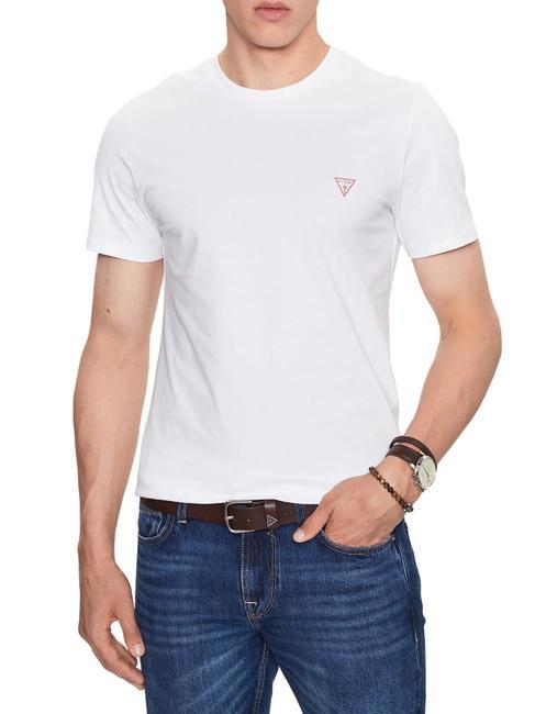 GUESS CORE T-Shirt in cotone purwhite - T-shirt Uomo