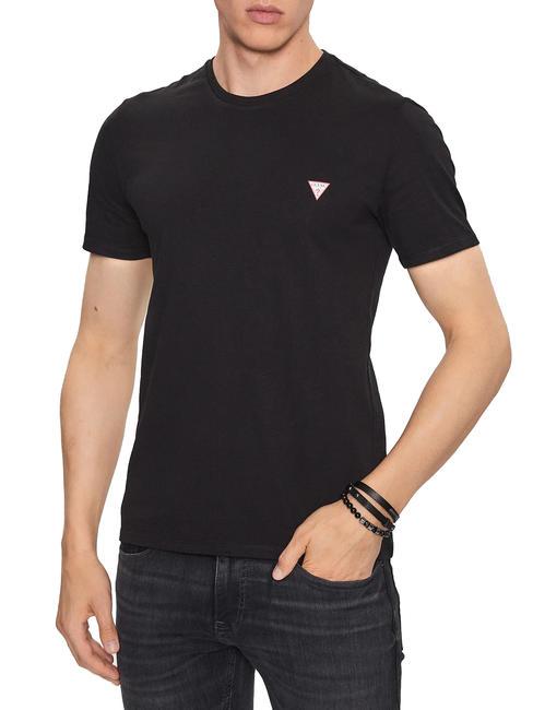 GUESS CORE T-Shirt in cotone jetbla - T-shirt Uomo