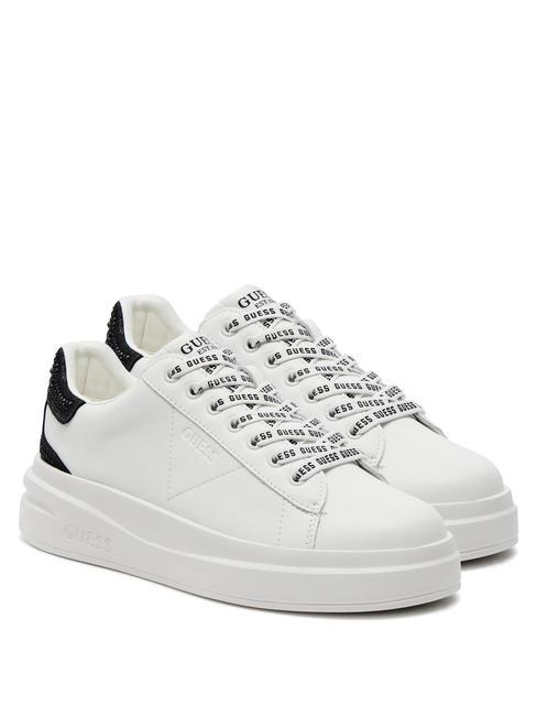 GUESS ELBINA Sneakers Donna WHITE/BLACK - Scarpe Donna