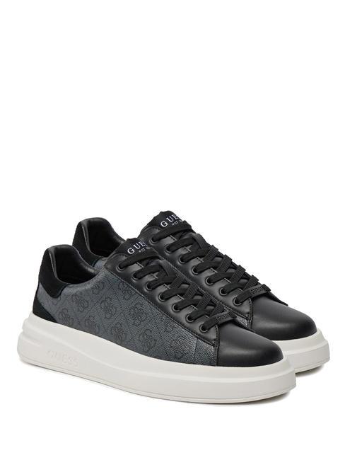 GUESS ELBA  Sneakers NERO - Scarpe Uomo