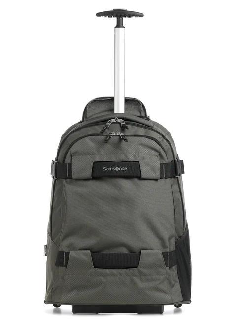 SAMSONITE SONORA  Zaino Trolley, porta PC 17" sage green - Bagagli a mano