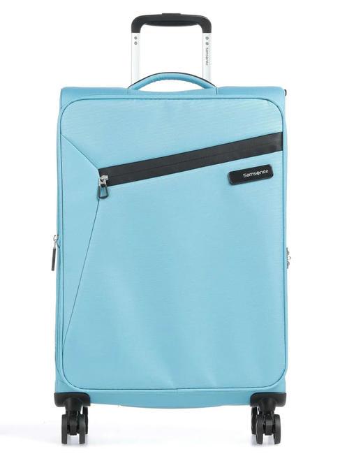 SAMSONITE LITEBEAM Trolley medio espandibile ocean blue - Trolley Semirigidi