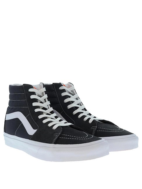 VANS UA SK8-HI VR3 Sneakers alte in tela e pelle black/marshmallow - Scarpe Unisex