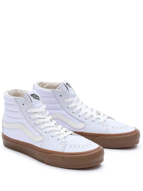 VANS UA SK8-HI VR3 Sneakers alte in tela e pelle marshmallow - Scarpe Unisex