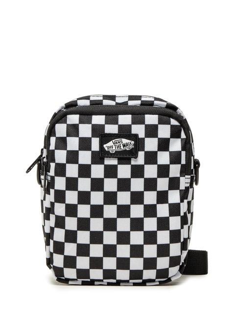 VANS GO GETTER  Borsello black/white checkerboard - Tracolle Uomo