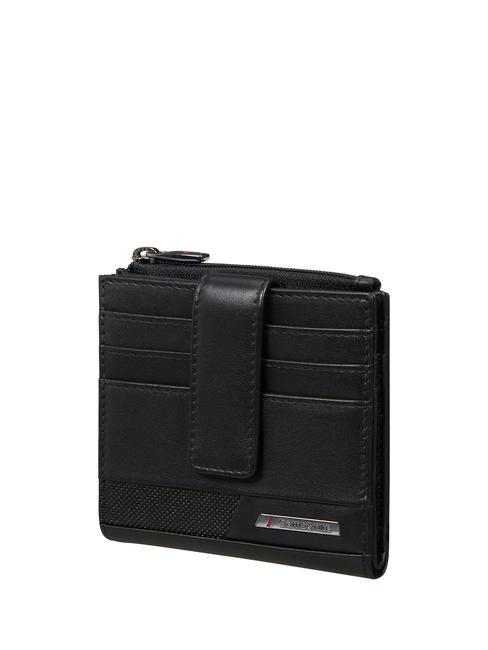 SAMSONITE PRO-DLX 6 SLG Portafoglio in pelle NERO - Portafogli Uomo