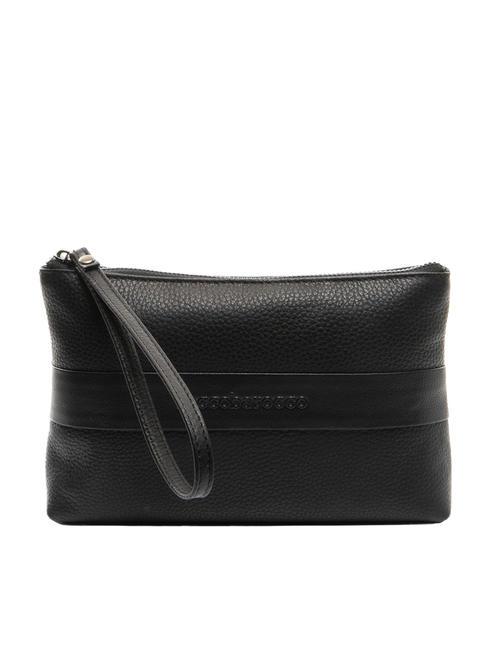 ROCCOBAROCCO JOHN Pochette in pelle black - Borse Donna