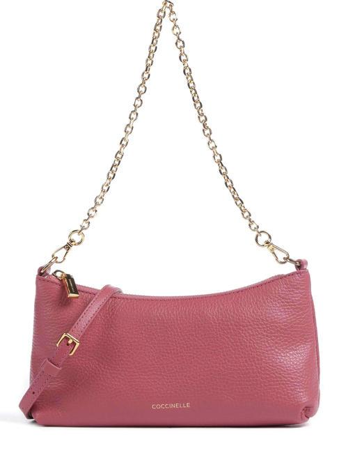 COCCINELLE AURA Mini Bag a spalla, con tracolla rosewood - Borse Donna