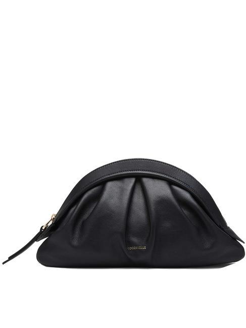 COCCINELLE CHEEK SMOOTH  Borsa a tracolla, in pelle Nero - Borse Donna