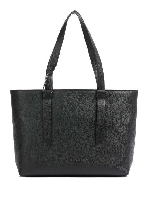 COCCINELLE MALORY  Shopper a spalla, in pelle Nero - Borse Donna