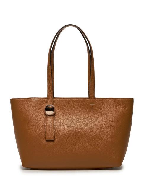 FURLA SFERA  Shopper media in pelle brandy - Borse Donna