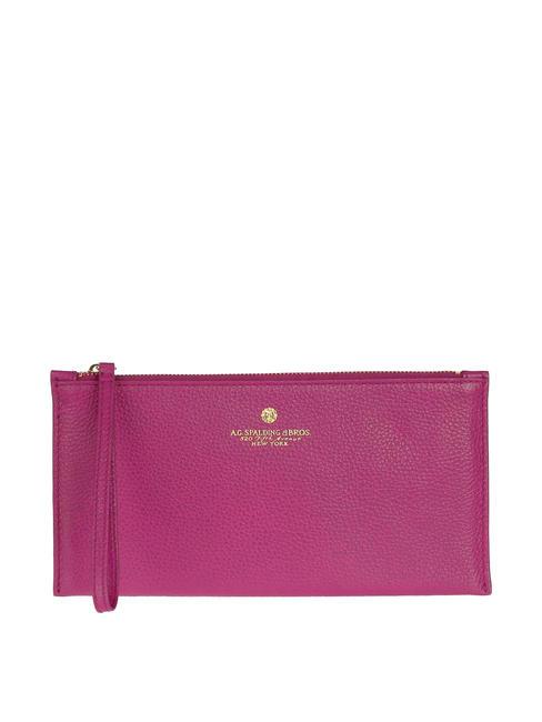 SPALDING TIFFANY  Pochette bustina fuxia - Borse Donna