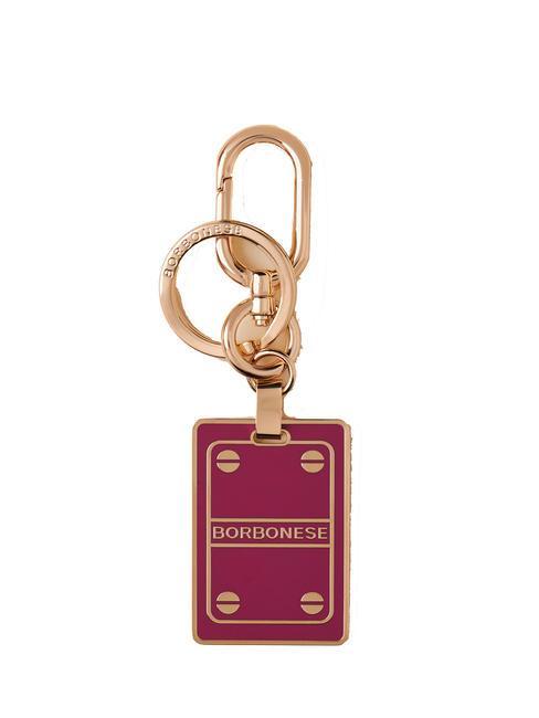 BORBONESE KEYRING Portachiavi amarone/oro chiaro free - Portachiavi