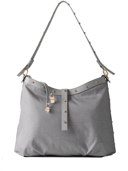 BORBONESE METROPOLE HOBO MEDIUM Borsa a spalla cloud - Borse Donna