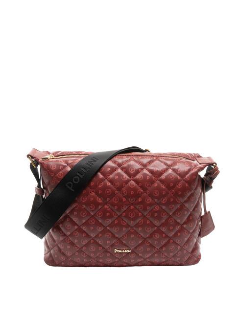 POLLINI HERITAGE MATELASSE Borsa a tracolla bordeaux - Borse Donna