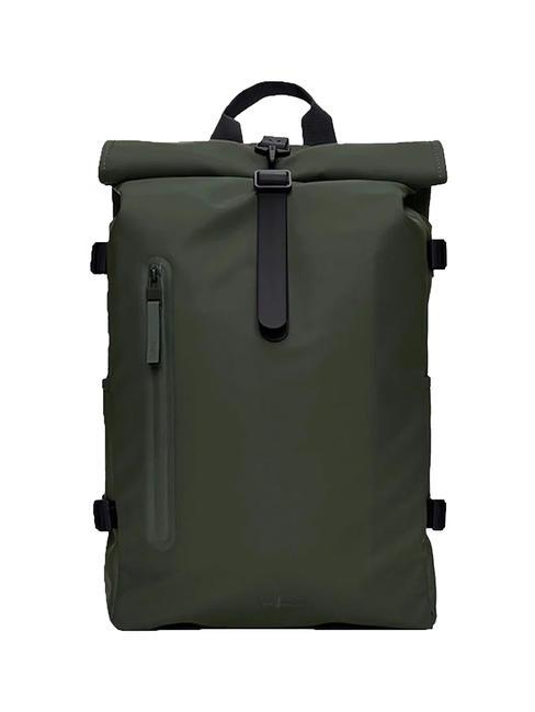 RAINS ROLLTOP RUCKSACK Zaino green - Zaini