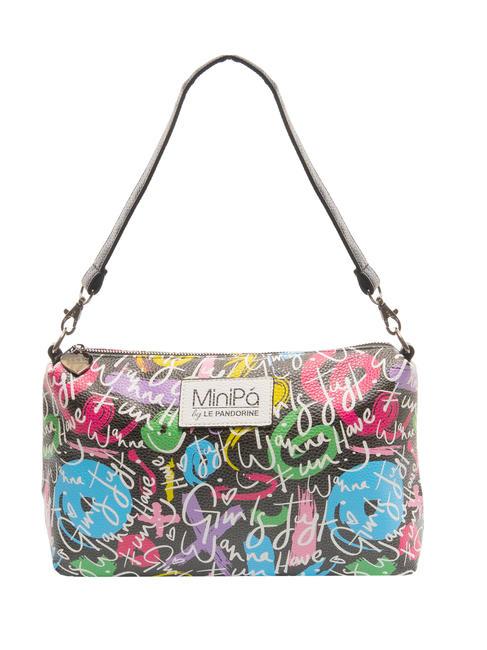 MINIPA' GRAFFITI Borsa a spalla con tracolla Nero - Borse e accessori kids