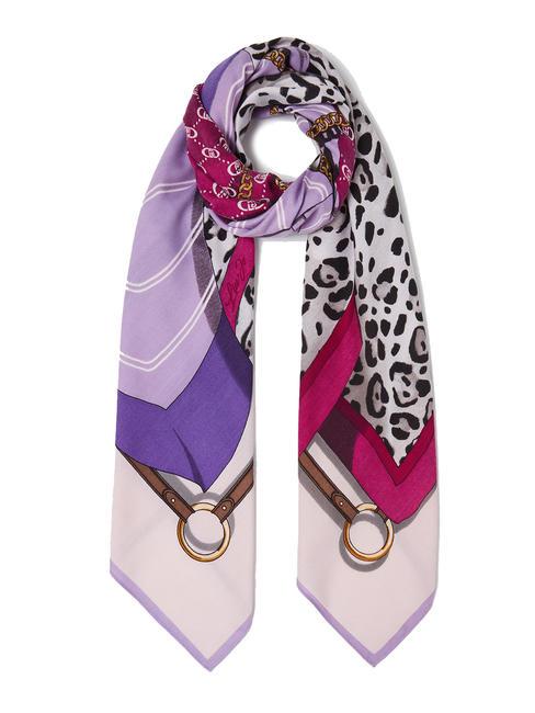 LIUJO MIX Foulard con stampa rosa baby - Sciarpe