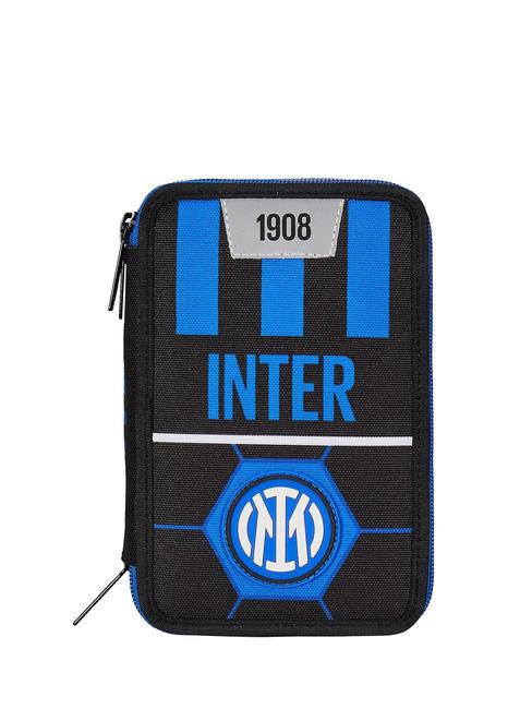 INTER FINO ALLA VITTORIA Astuccio con kit scolastico completo blu elettrico - Astucci e Accessori