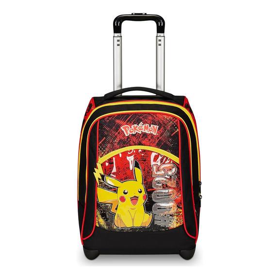 POKEMON PIKACHU Zaino Trolley 2 Ruote flame/scarlet - Zaini con carrello