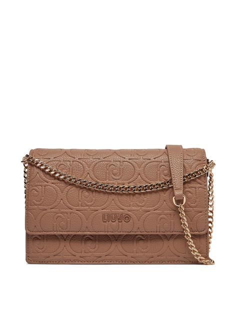 LIUJO MANHATTAN Borsa a spalla con flap teddy - Borse Donna