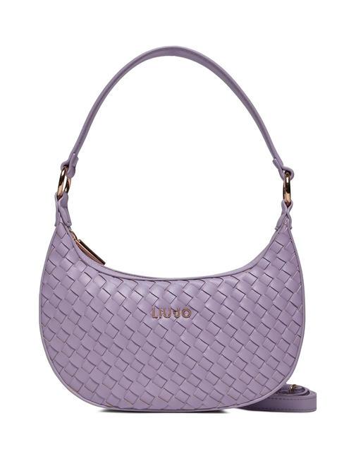 LIUJO MANHATTAN Borsa a spalla con tracolla glicine - Borse Donna