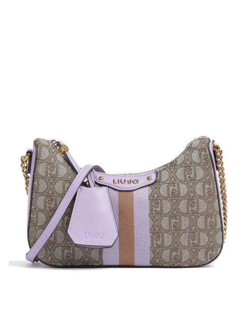 LIUJO ADONIDE Borsa jacuqard a tracolla teddy - Borse Donna