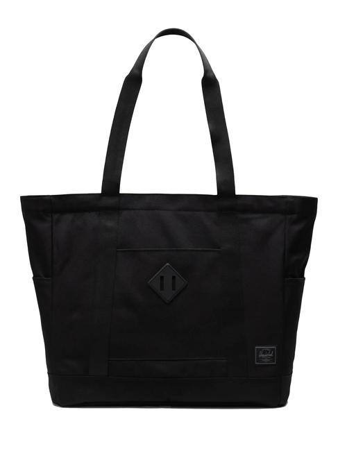 HERSCHEL HERITAGE  Shopper a spalla black tonal - Borse Donna