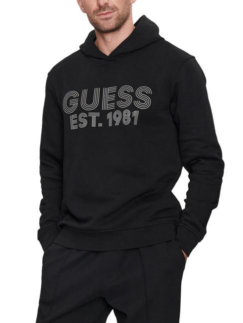 GUESS BEAU Felpa con cappuccio jetbla - Felpe Uomo