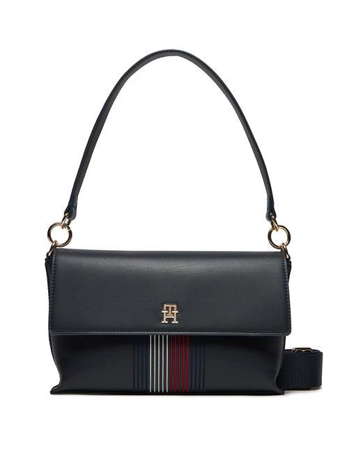 TOMMY HILFIGER DISTINCT  Borsa a spalla con tracolla space blue - Borse Donna