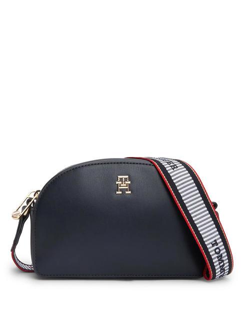 TOMMY HILFIGER FRESH Borsa camera case a tracolla space blue - Borse Donna